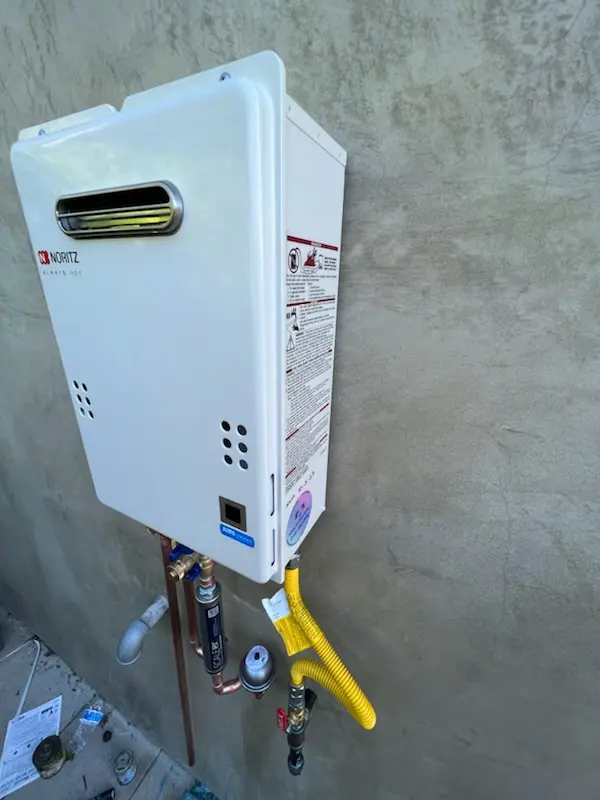 Tankless water heater installation for Spring Valley Estates homes