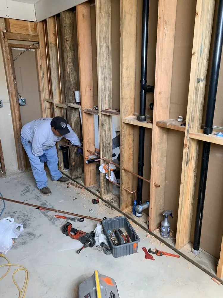 Commercial rough-in plumbing for Trenchless Sewer Repair in Spring Valley Estates